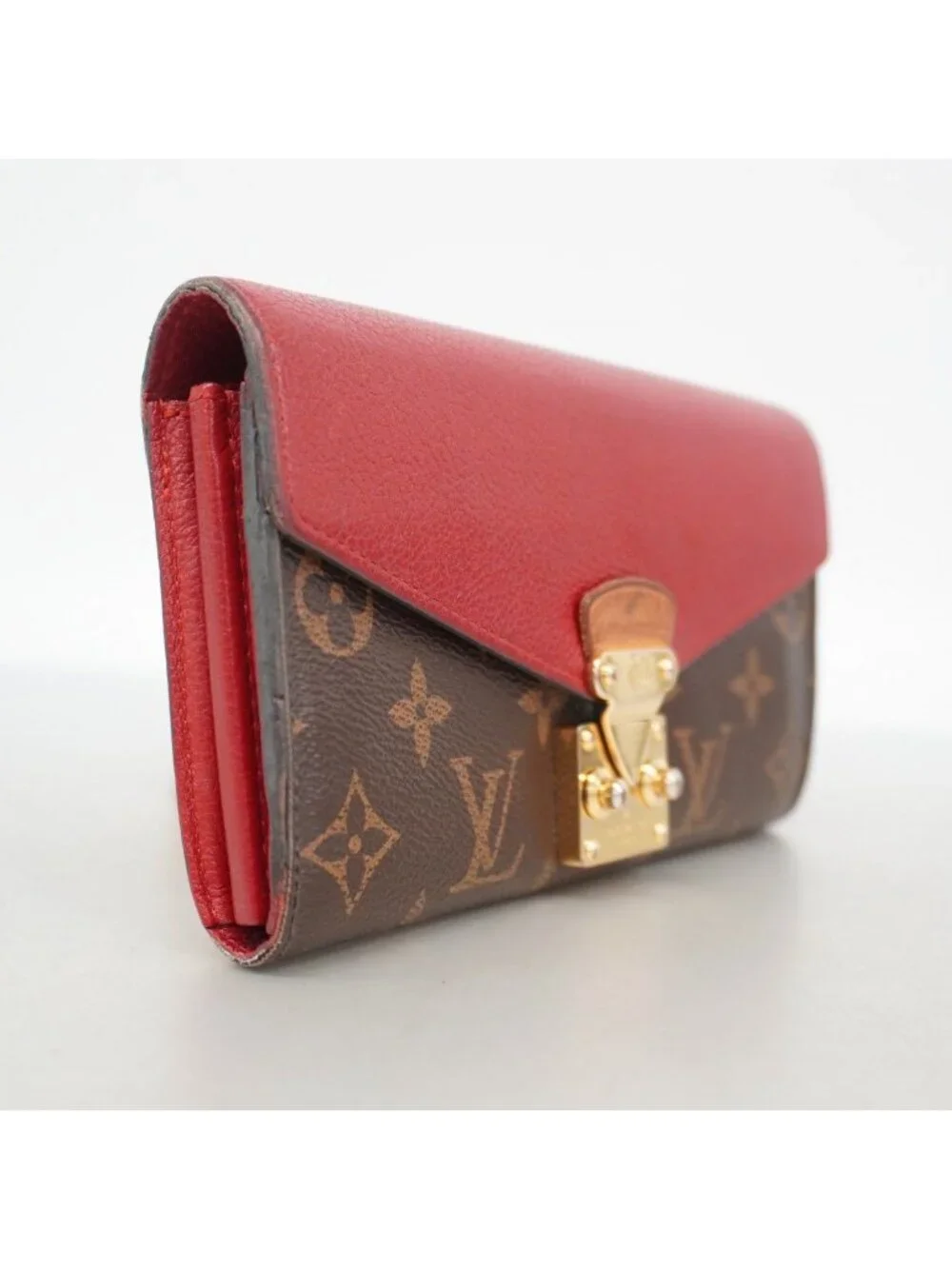 Louis Vuitton Wallet Monogram Portefeuille Pallas Cerise